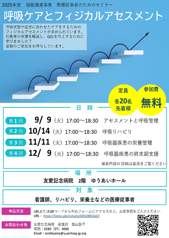 呼吸ケアとフィジカルアセスメント